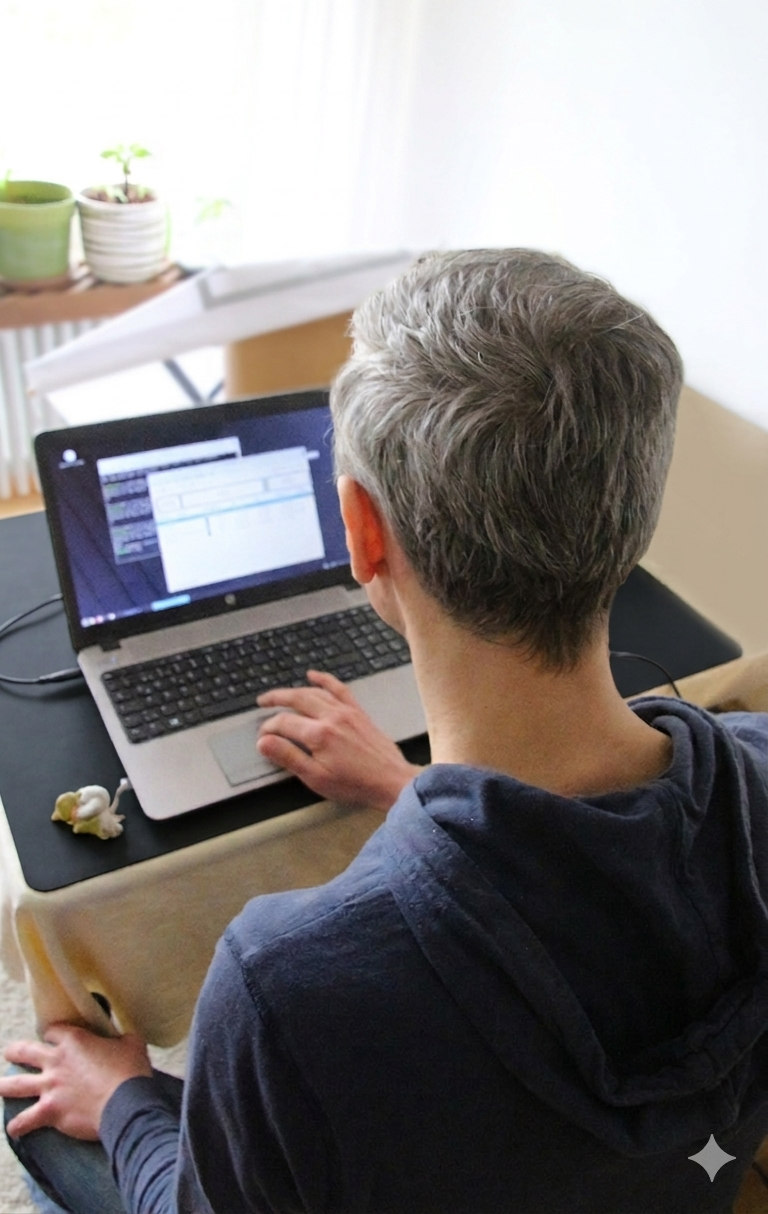 Reimund Renner beim IT-Vor-Ort-Service – Laptop-Reparatur in Merzhausen